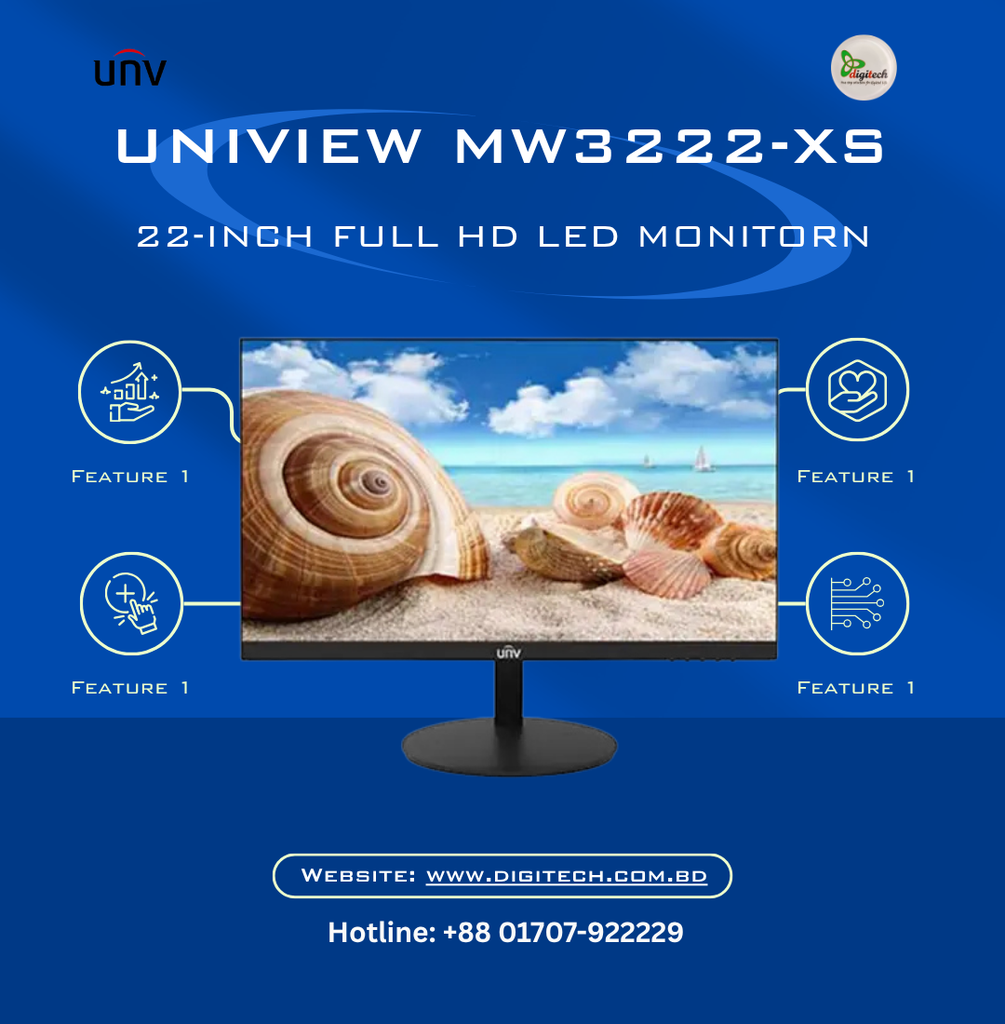 Uniview UNV MW3222-XS 22-inch Full HD LED monitor